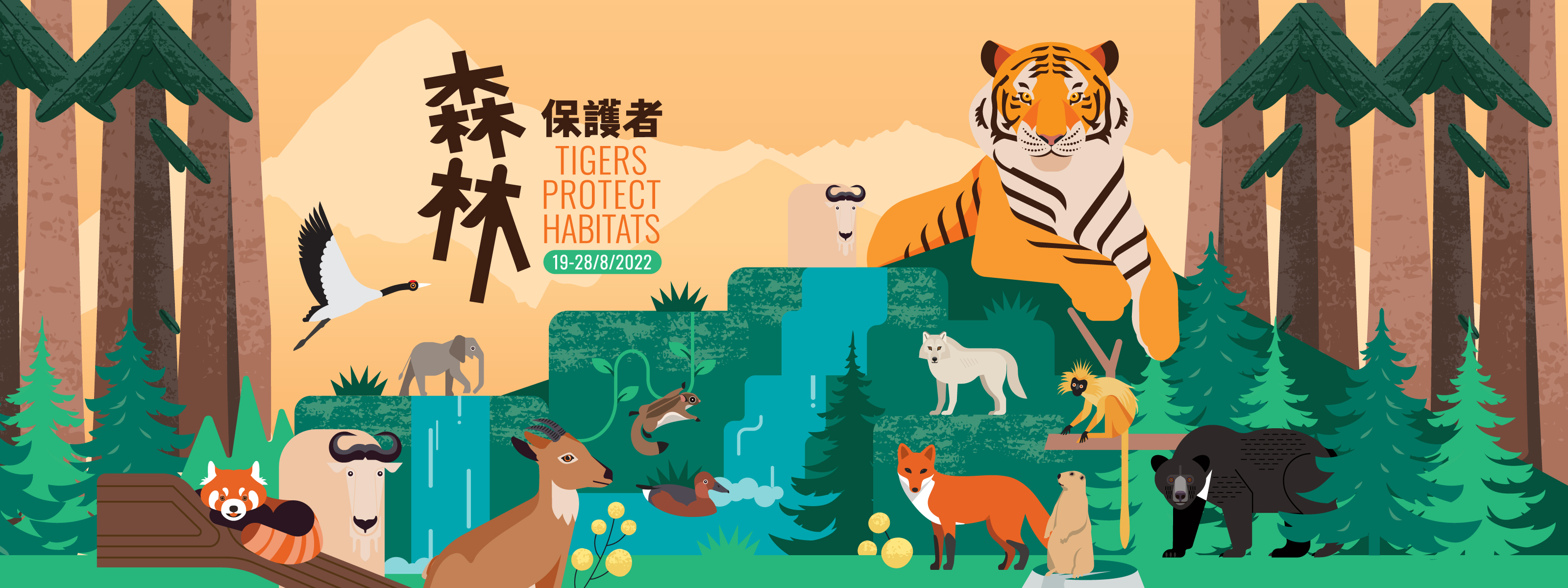 Tigers Protect habitats 